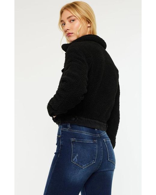 Kancan Black Monet Cropped Jacket