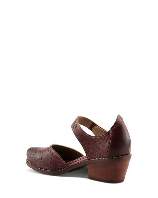 Spring Step Brown Cabracho Mary Jane Pump