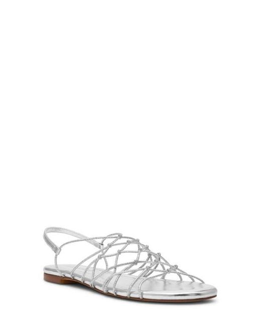 Steve Madden White Libra Slingback Sandal