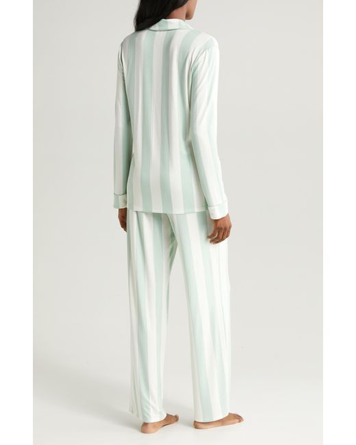Nordstrom White Moonlight Eco Knit Pajamas