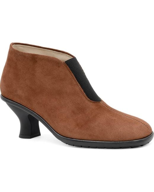 Amalfi by Rangoni Brown Beverly Bootie