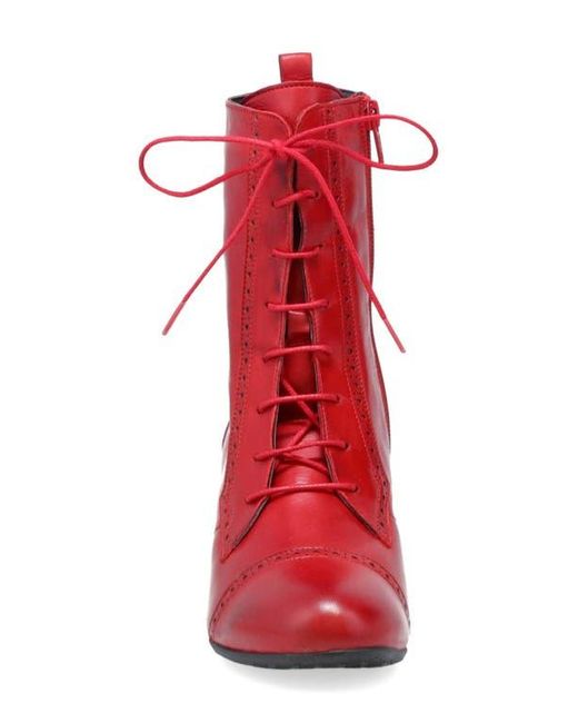 Miz Mooz Red Flicka Bootie