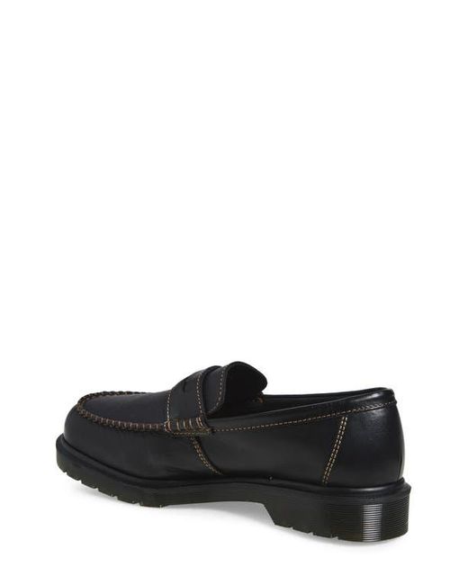 Dr. Martens Black Penton Penny Loafer for men