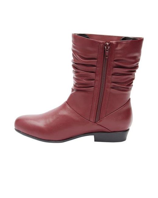 Comfortview Brown Madison Bootie