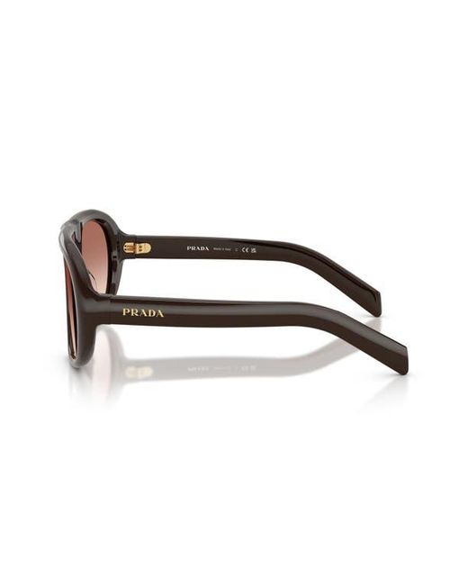 Prada Multicolor 56Mm Irregular Sunglasses