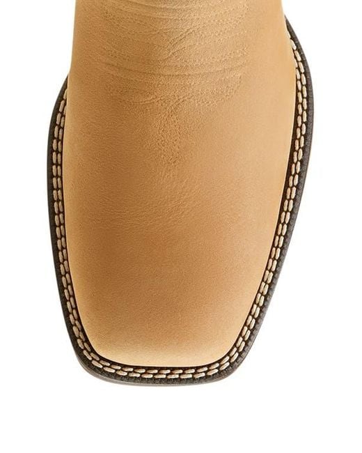 Ariat Brown Booker Ultra Square Toe Western Chelsea Boot for men
