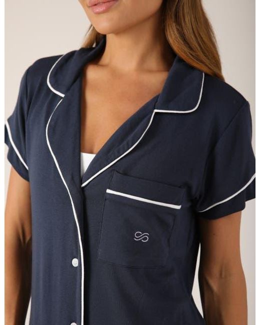 Softflex Blue Cuddle Up Pajama Set