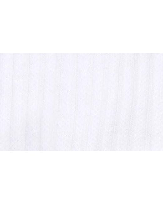 On Shoes White 3-Pack Logo Crew Socks for men