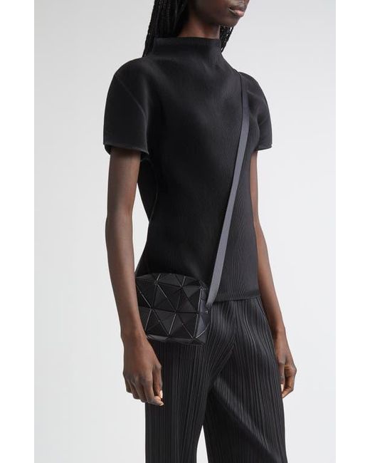 Issey Miyake Black Cuboid Crossbody Bag