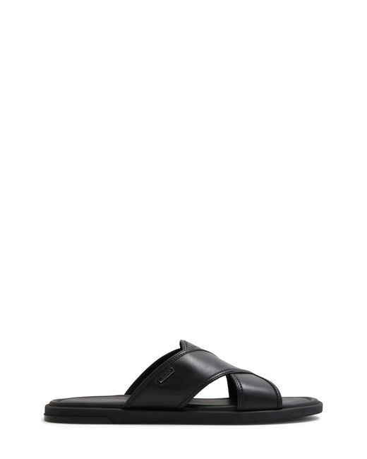 ALDO Black Olino Slide Sandal for men
