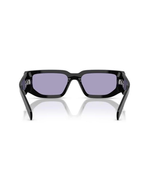 Prada Multicolor 55Mm Rectangular Sunglasses