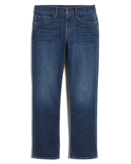 7 For All Mankind Blue Austyn Relaxed Straight Leg Jeans for men