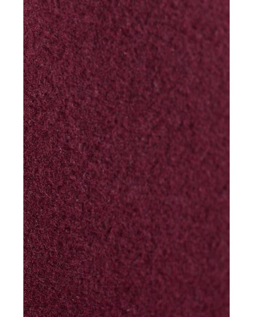 Bugatchi Purple Leather Sleeve Tweed Jacket for men