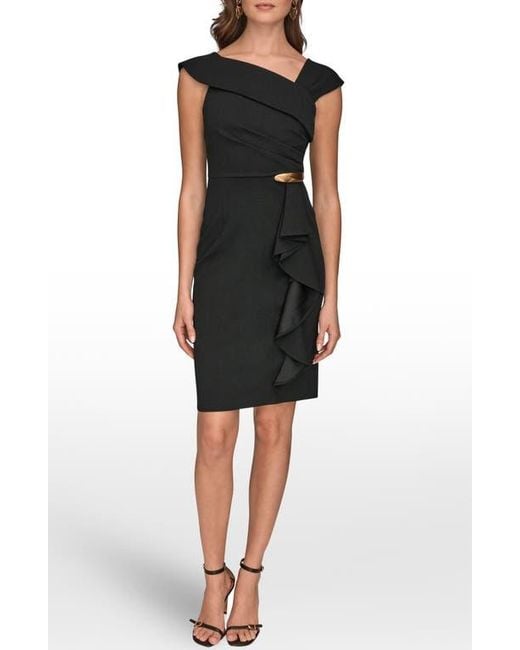navy blue dress for baby girl Donna Karan New York Women's Ruched Strapless Gown - Lawn