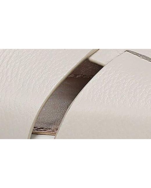 Naturalizer White Cleo Sandal