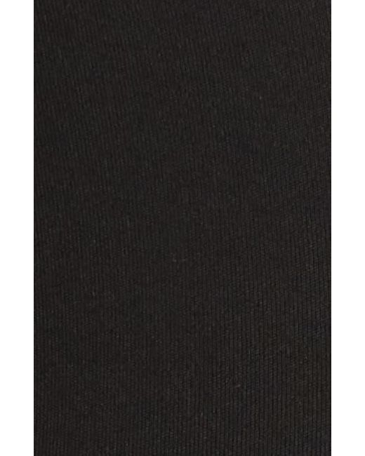 PacSun Black Contrast Crossover Flare Leggings