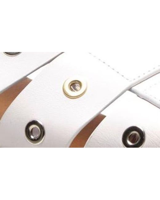 Free People White Gable Glad Ankle Strap Espadrille Platform Sandal