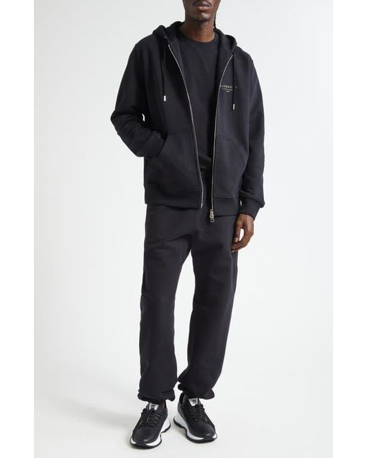 Givenchy Black Regular Fit Zip Hoodie for men