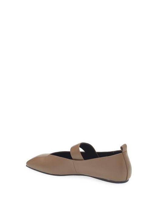 Tony Bianco Brown Hawaii Mary Jane Flat