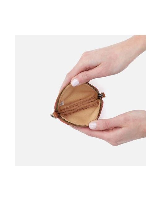 Hobo International Red Small Revolve Coated Canvas Bag Charm