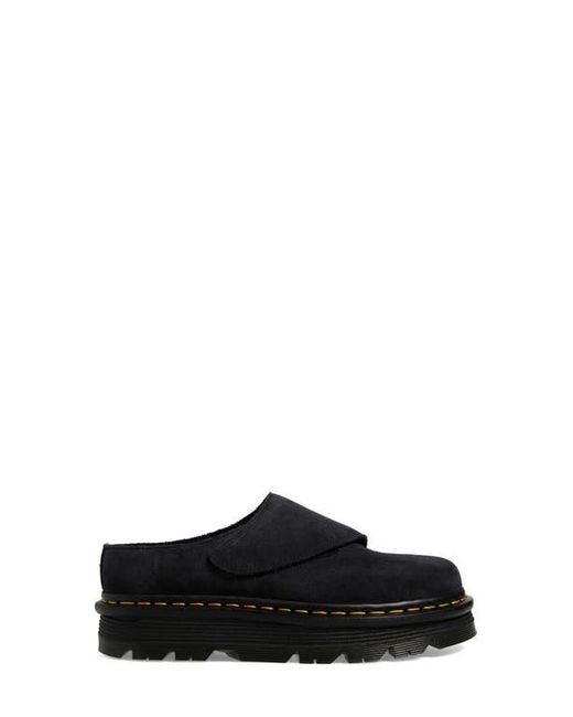 Dr. Martens Black Zebzag Anywair Mule