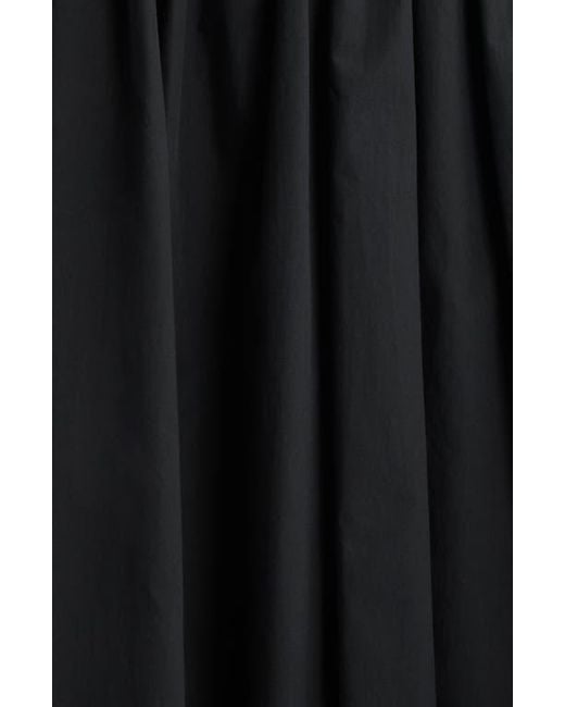 Rails Black Cala Cotton Blend Bubble Midi Skirt