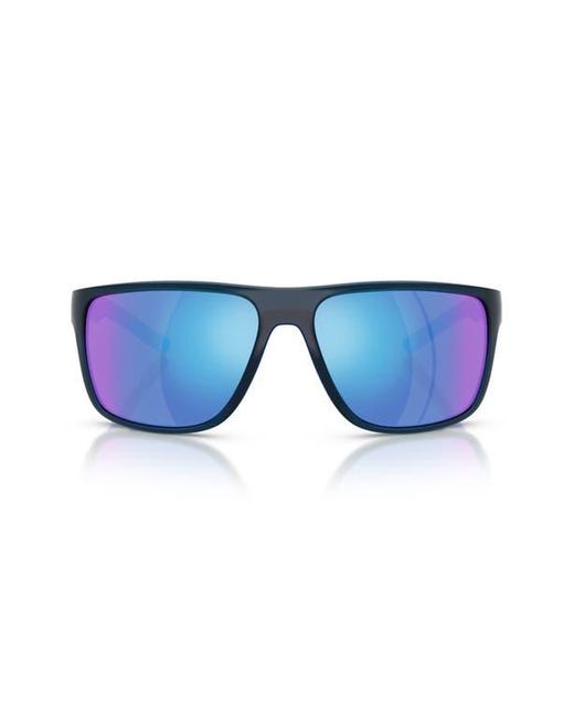 Scuderia Ferrari Men's Blue 63Mm Pillow Sunglasses