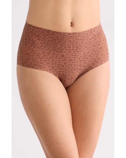 Chantelle Brown Soft Stretch High Waist Briefs