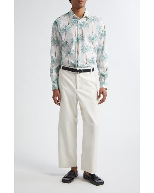 Jacquemus Blue La Chemise Simon Button-Up Shirt for men