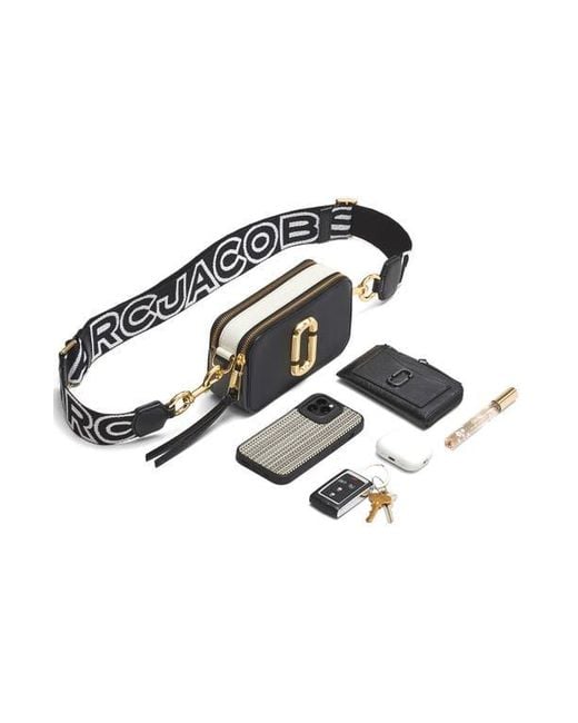 Marc Jacobs Blue The Snapshot Crossbody Camera Bag