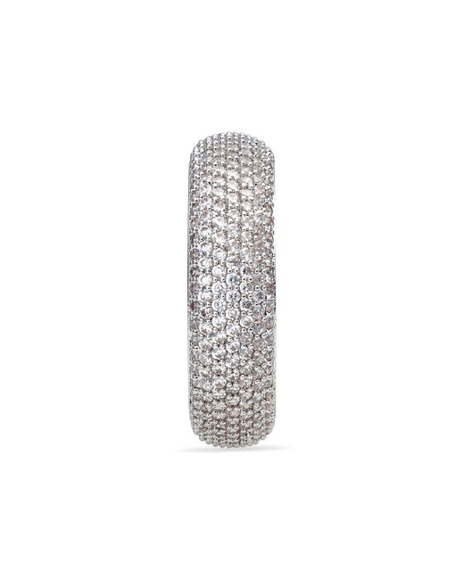 Nordstrom White Pavé Cubic Zirconia Eternity Band Ring