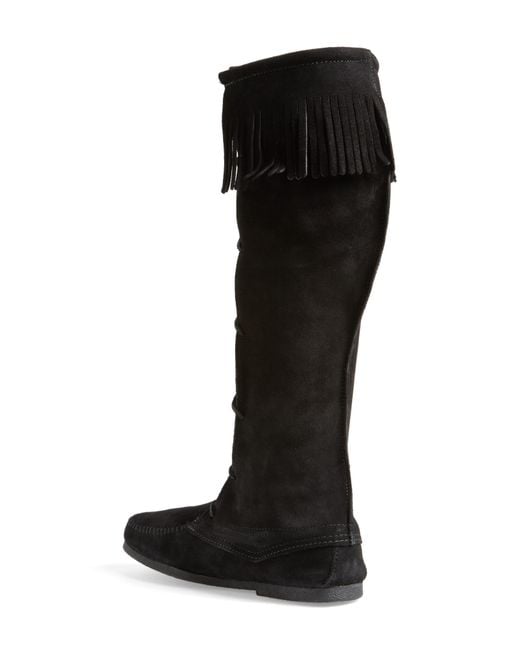 minnetonka black boot