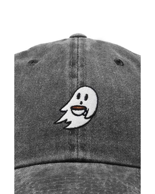 Alix Gray Coffee Ghost Embroidered Hat