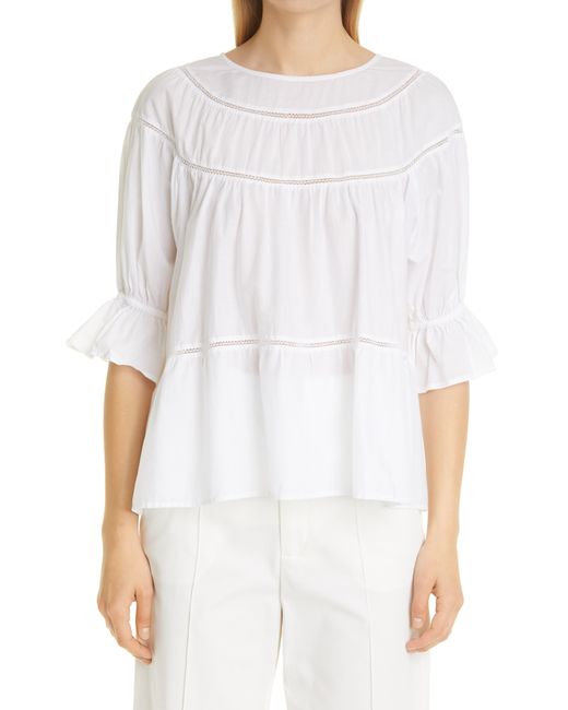 Merlette White Sol Top