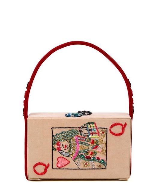 Simitri Red Poker Bag
