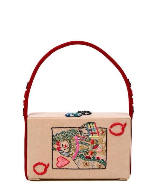 Simitri Red Poker Bag