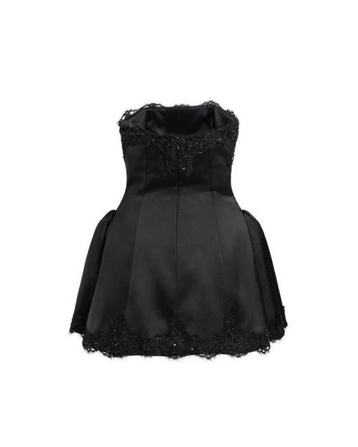 Scarlett Gasque Black Phantom Mini Dress