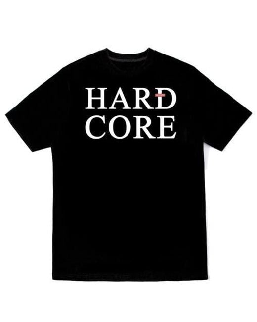 VERYRARE Black Hardcore Tee for men