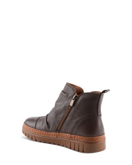 Spring Step Brown Vandis Bootie