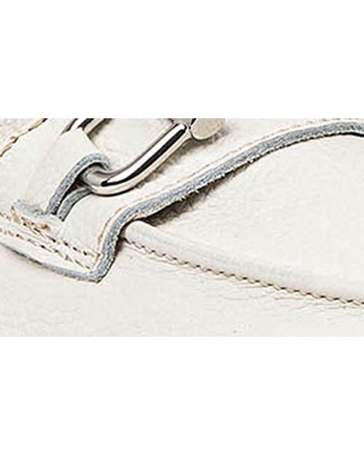Donald J Pliner White Slade Bit Loafer for men