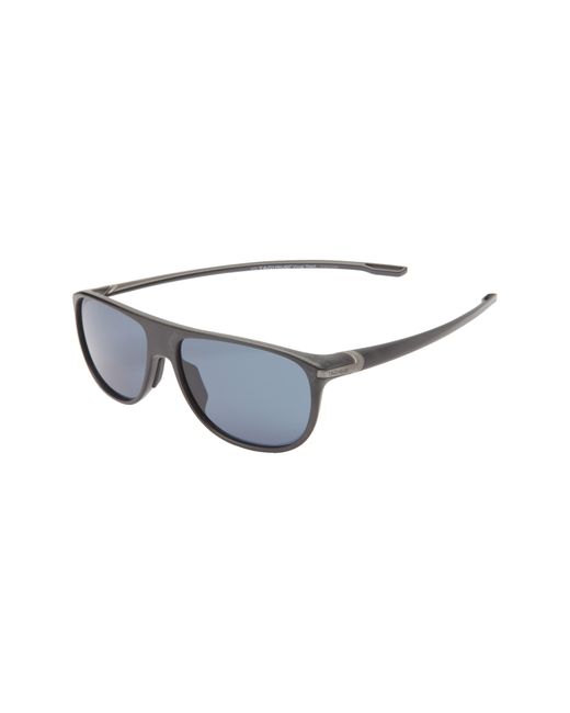 Tag Heuer Blue Vingt Sept 60mm Rectangular Sport Sunglasses for men