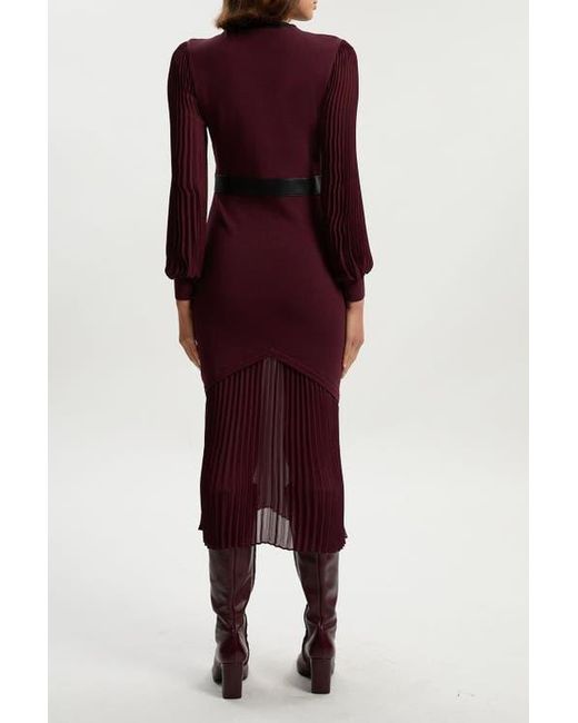 karen millen red dress long sleeve Red Dresses for Women