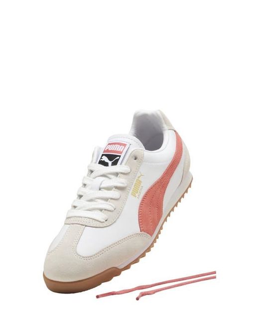 PUMA White Arizona Retro Sneaker