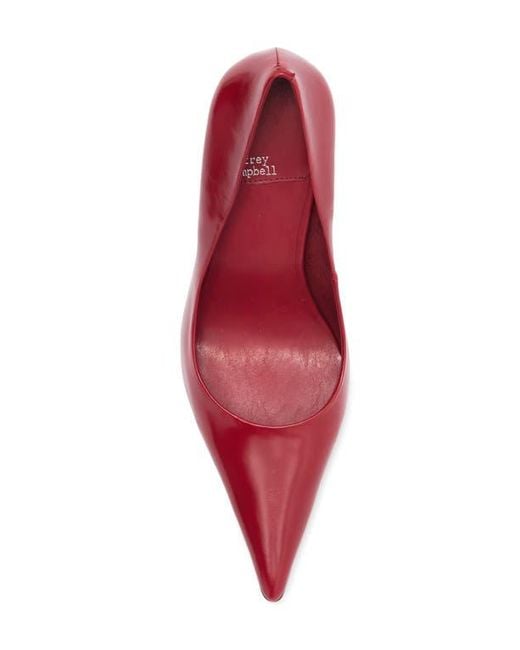 Jeffrey Campbell Red Risktaker Pointed Toe Pump