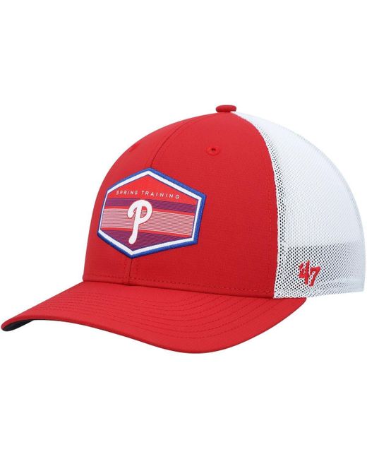 '47 /white Philadelphia Phillies Spring Training Burgess Trucker