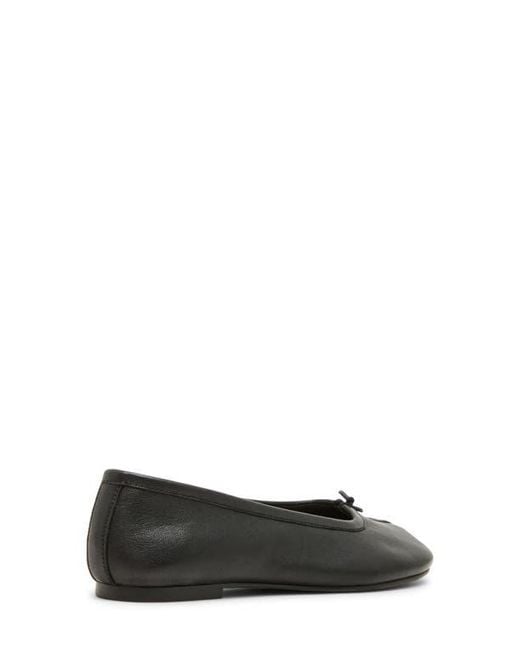 Steve Madden Black Calico Split Toe Ballet Flat