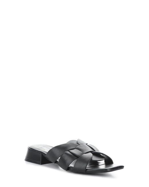 Bos. & Co. Gray Ellis Slide Sandal