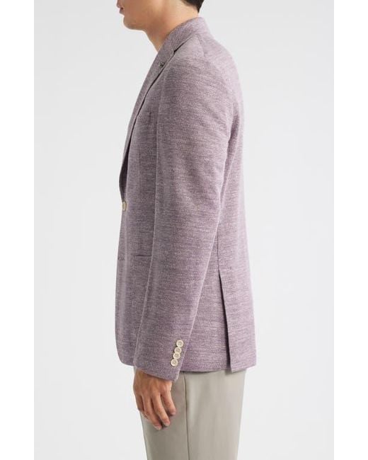 Jack Victor Brown Hampton Lavendar Solid Sport Coat for men