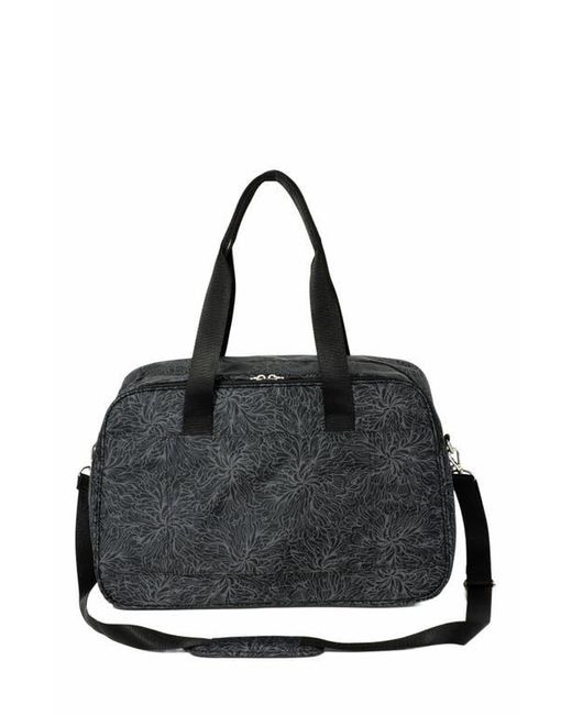 Baggallini Black Weekender Expandable Duffel Bag