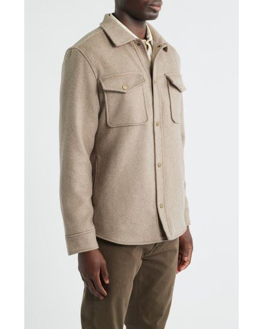 Nordstrom Natural Wool Blend Shirt Jacket for men
